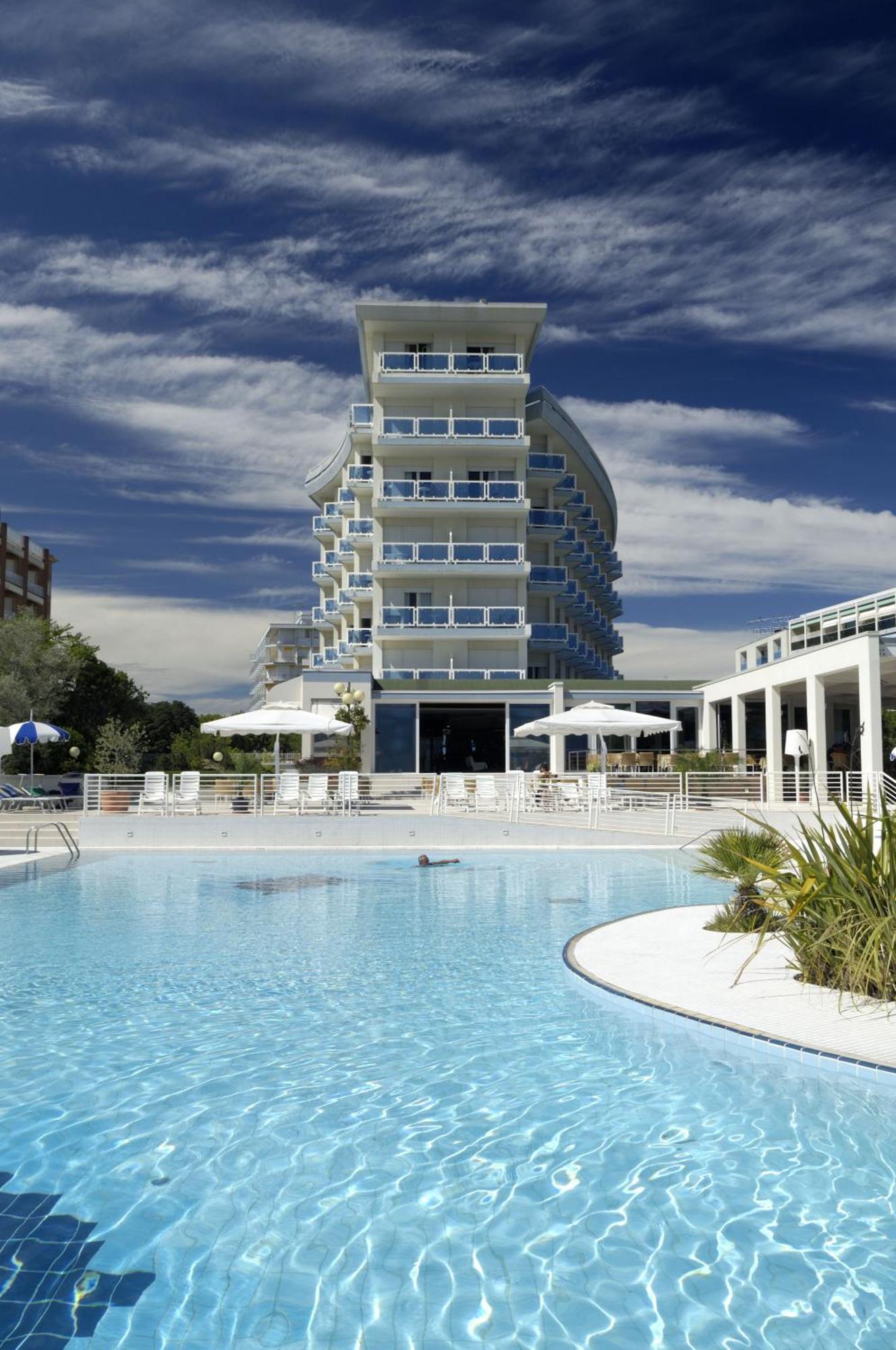 Majestic Beach Hotel & Wellness Bibione Kültér fotó